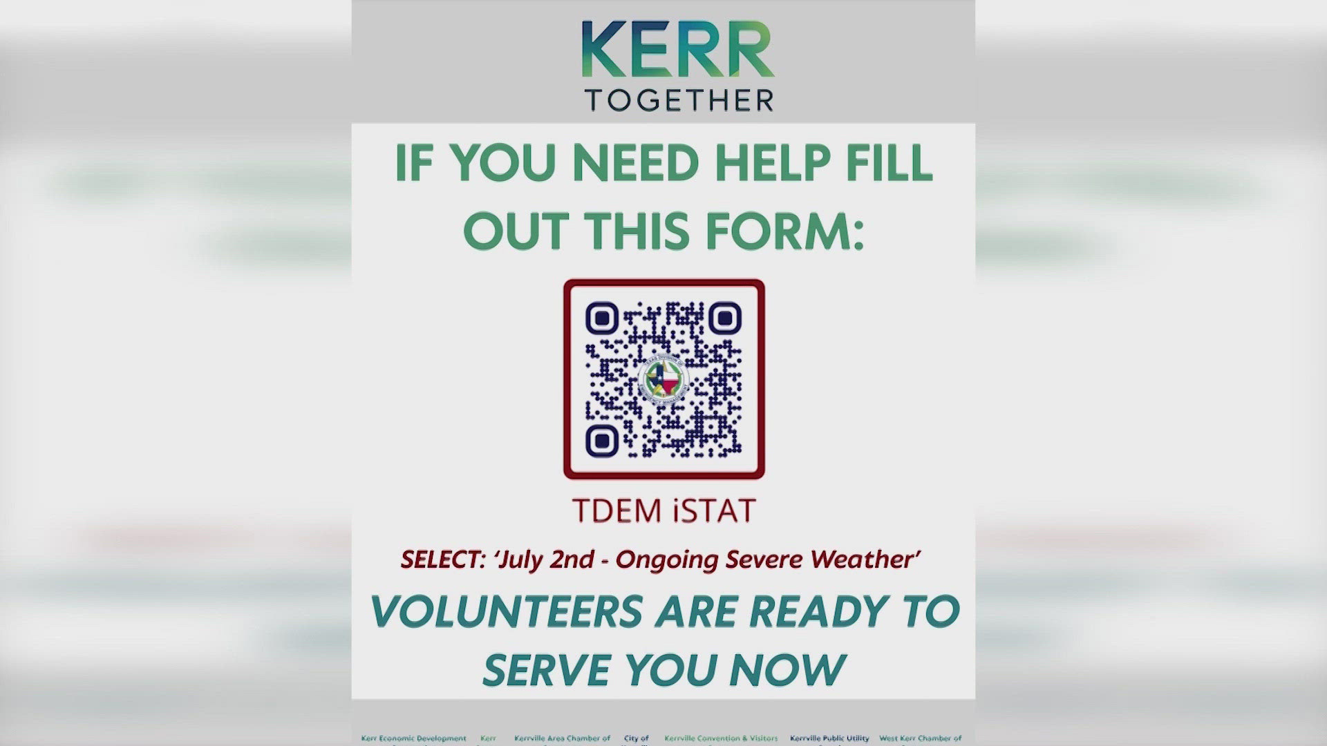 Once you fill out the form, you'll be matched with volunteers to help meet your needs.