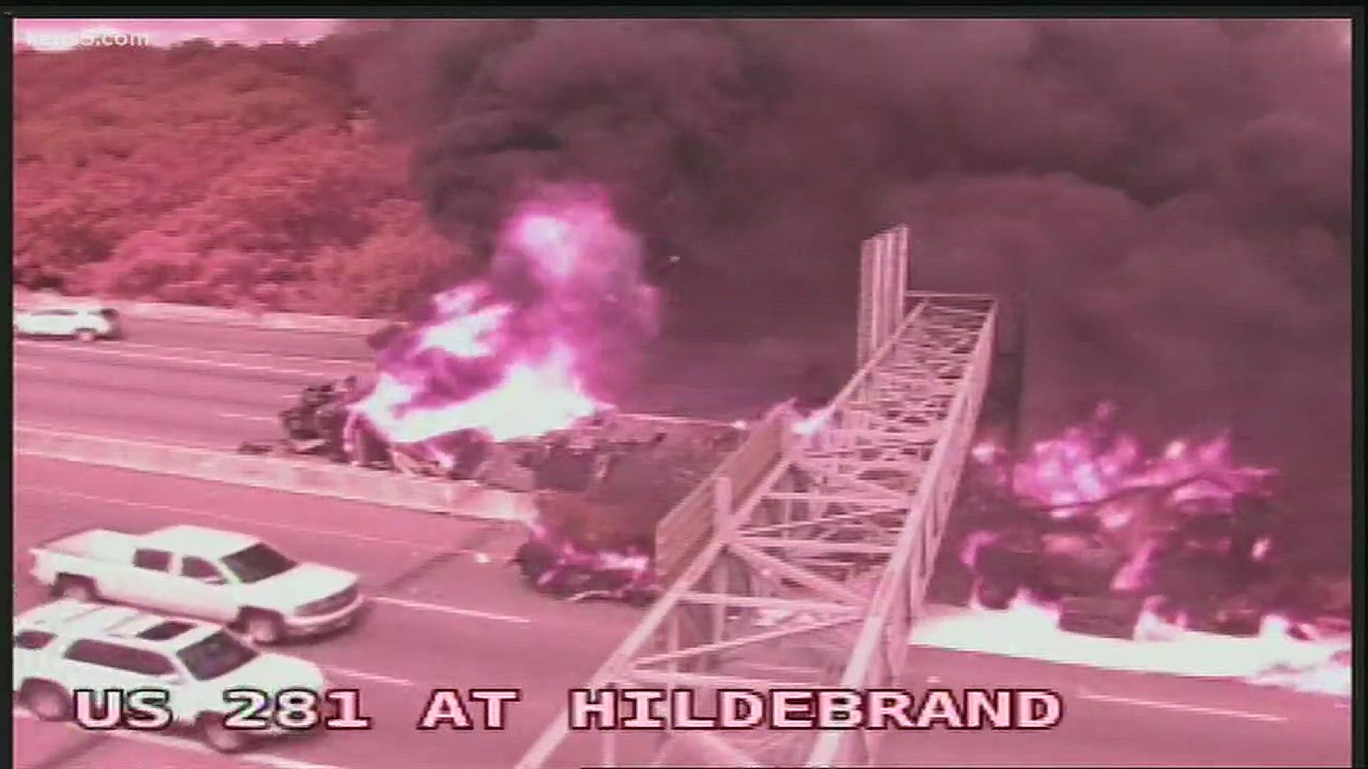 Avoid 281 at Hildebrand in both directions.
