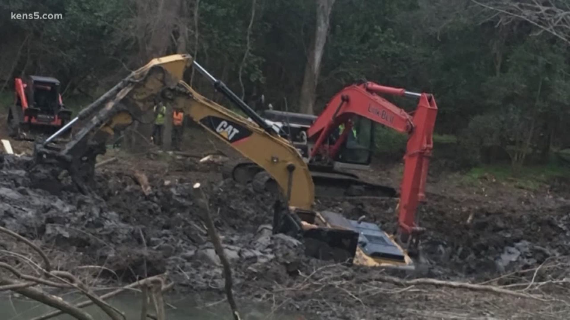 A flood control project gone horribly wrong has caused devastating environmental damage, according to neighbors of Salado Creek.
