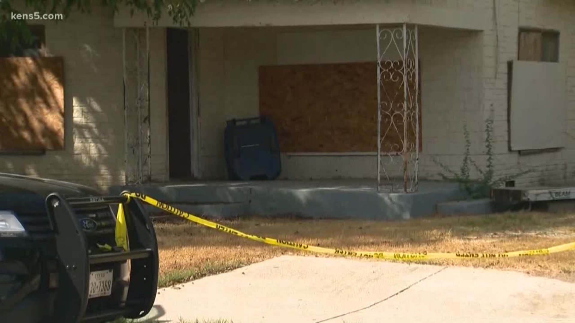 San Antonio police said the body had been there for a while, but there was no apparent trauma.