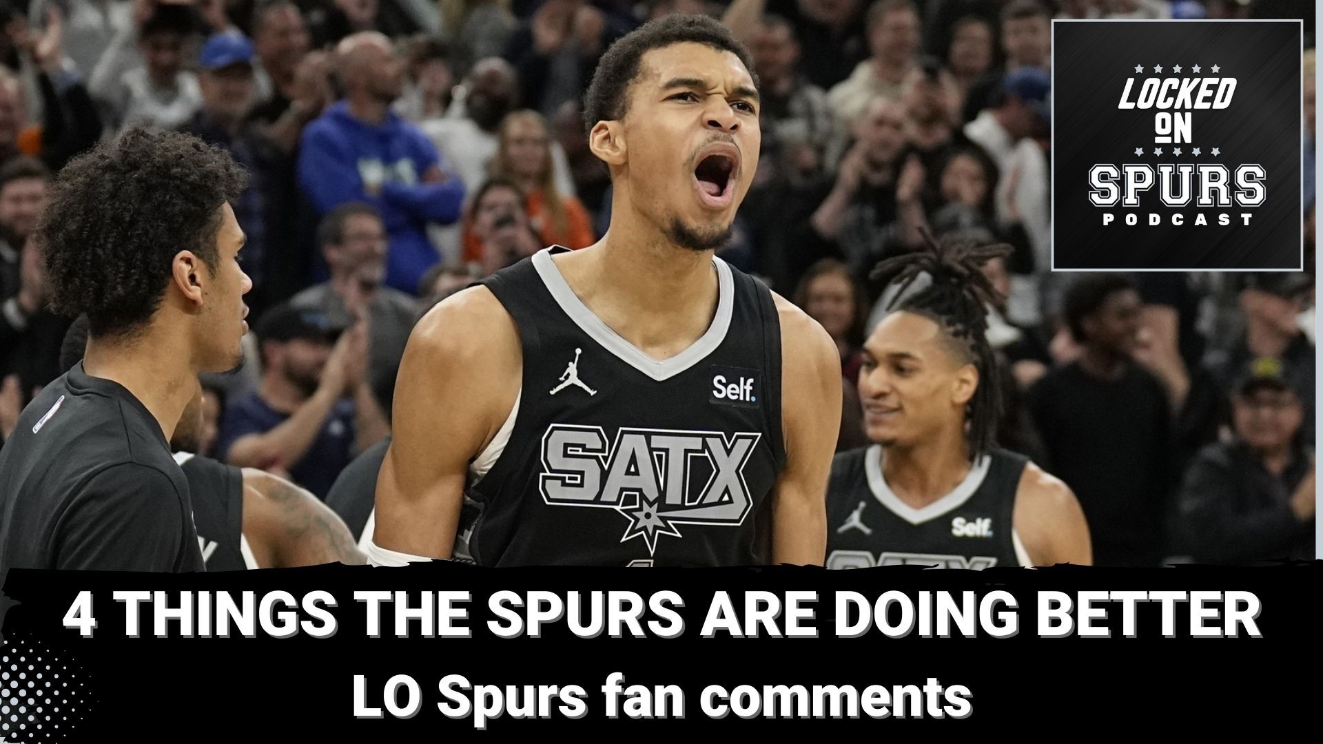 The Spurs are showing some signs of improvement.