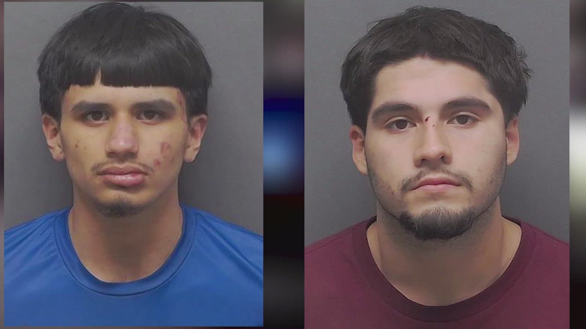 The two suspects are Moses Perez and Daniel Gunalda, both 18.