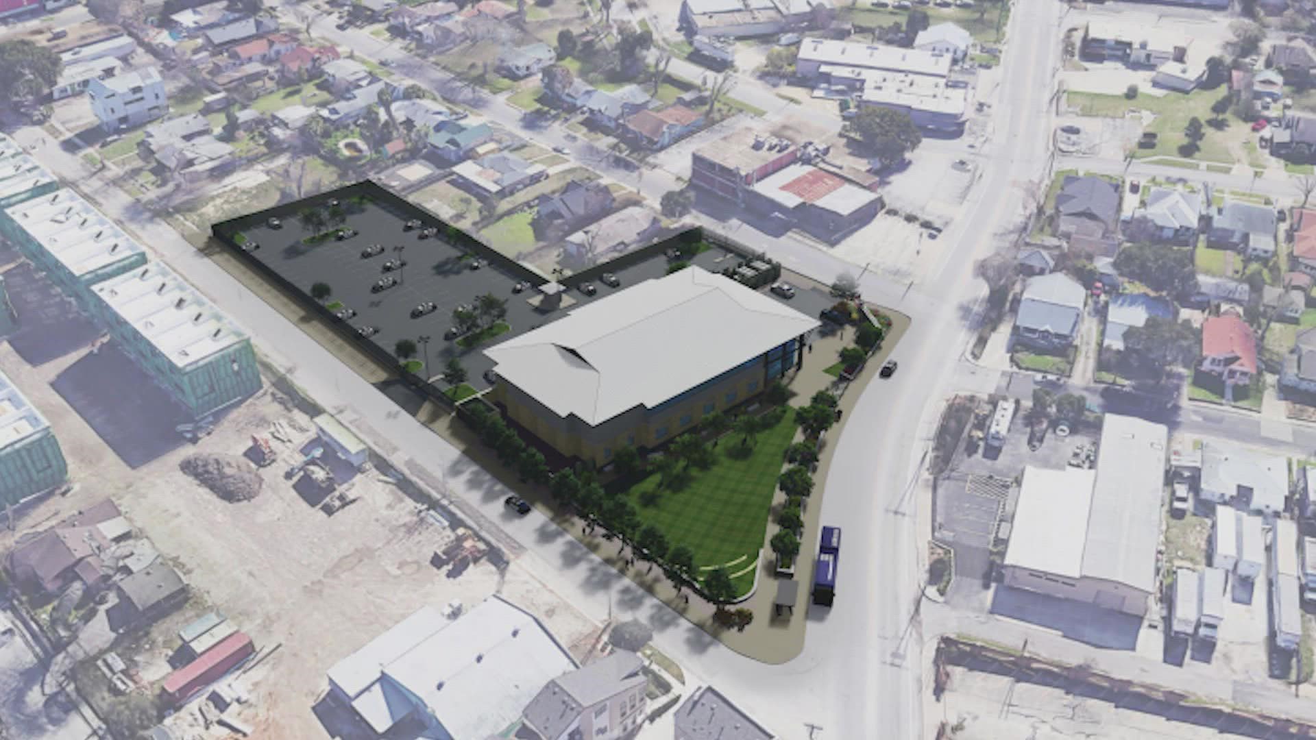The city of San Antonio recently filed construction paperwork with the state indicating work on a new police substation will begin in February.