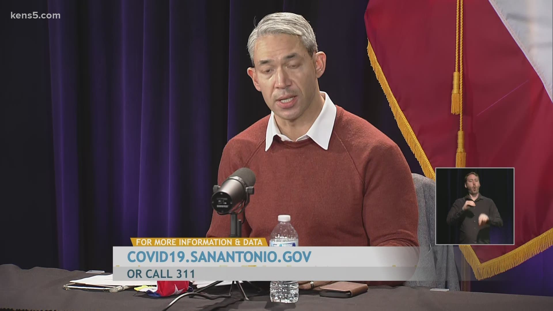 Mayor Nirenberg reported 1,585 new coronavirus cases, bringing the total to 135,104. One new death was also reported, raising the death toll to 1,859.
