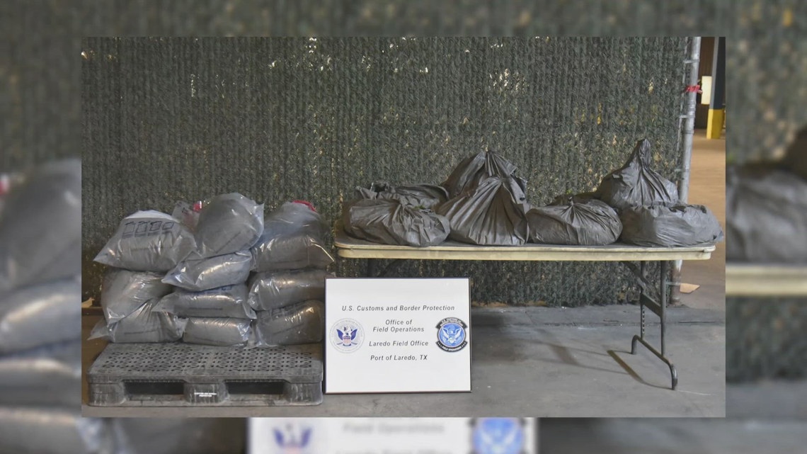 Nearly $6M worth of methamphetamine seized by customs officers at South Texas border, CBP says