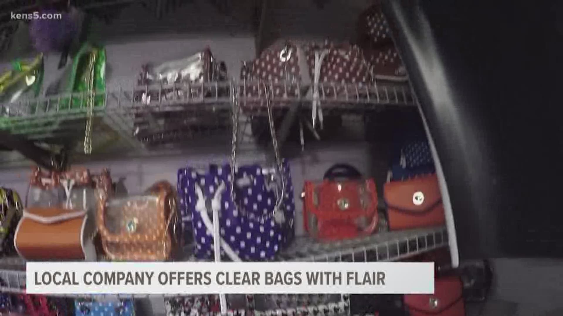 All of the Final Four activities will require visitors to carry clear bags, rather than the usual backpacks or purses. A local company offers some clear bags with designer touches.