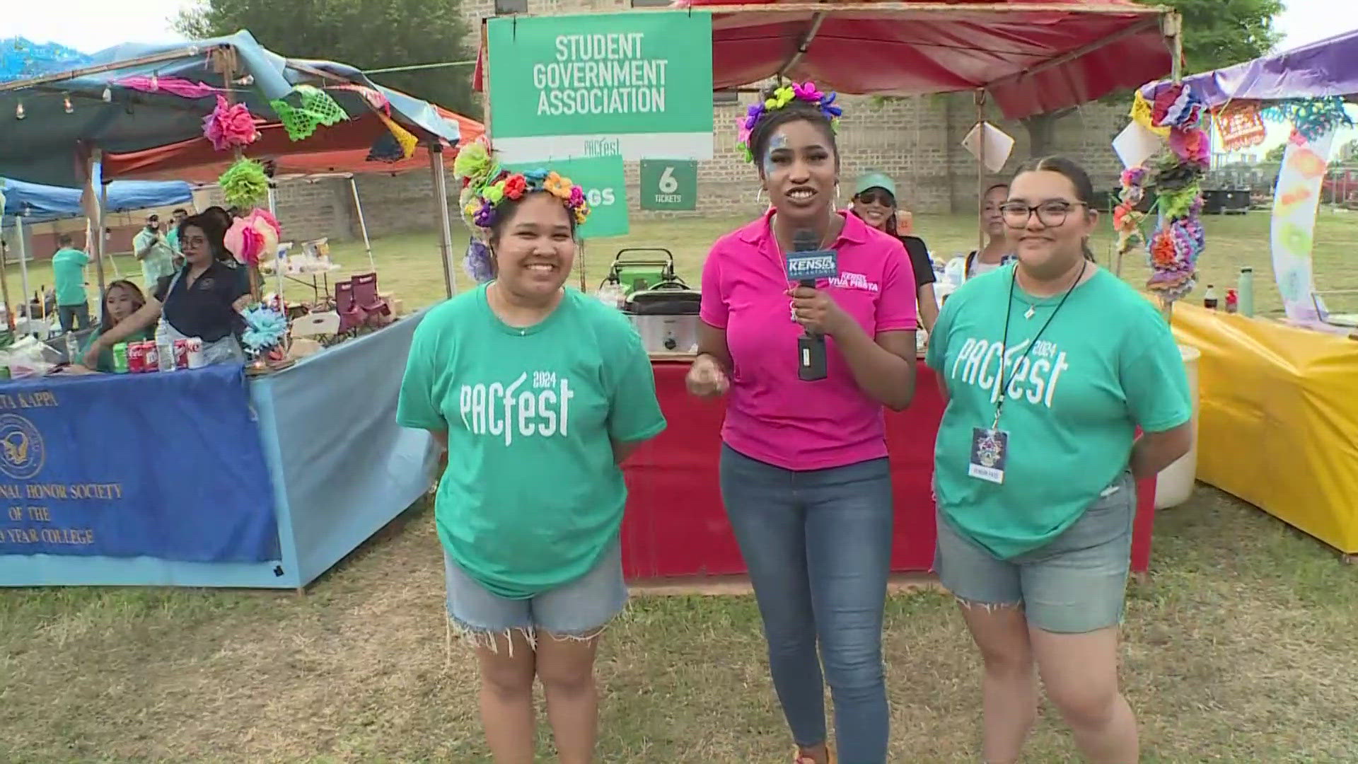 KENS 5 Simone Simpson was live at Palo Alto College for PACfest.