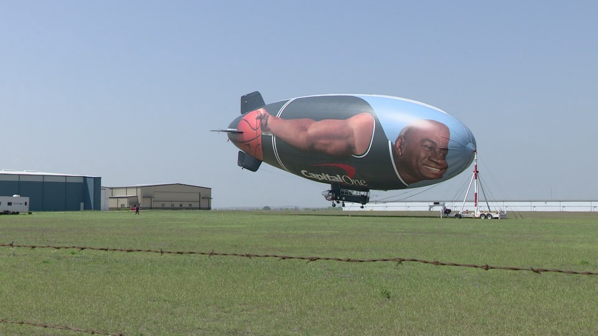 Capital One blimps launched in San Antonio to promote NCAA Final