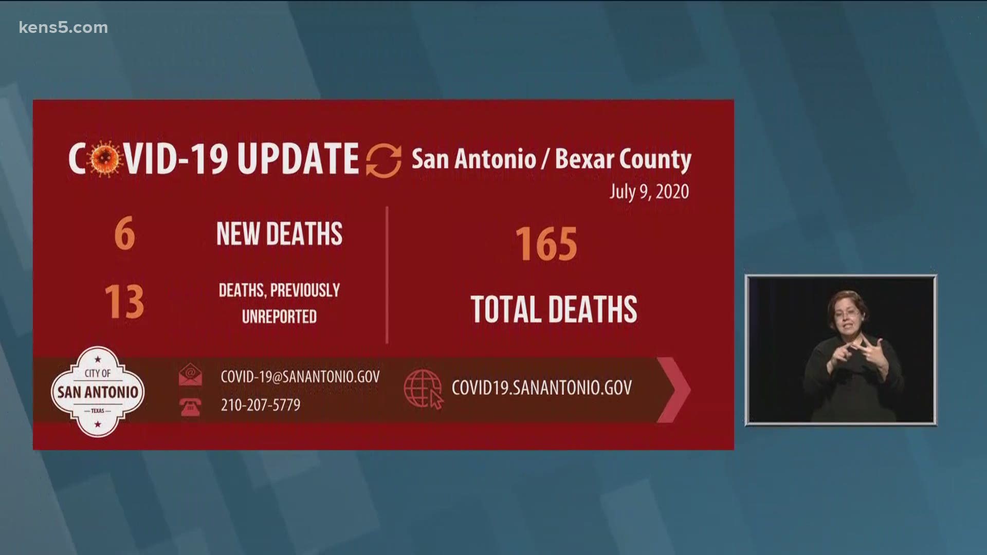 San Antonio Mayor Ron Nirenberg gives today's update on the city and county's coronavirus response.