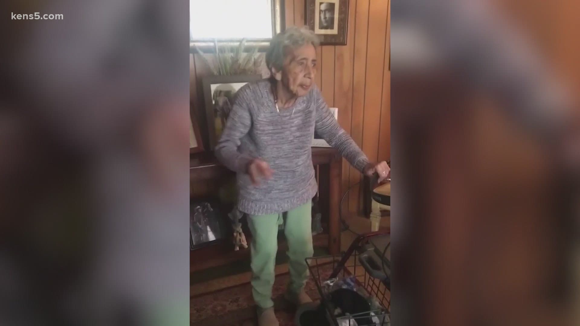 You never ever have to stop busting moves. In the video, Rosie Kutch from Lytle is just grooving to the music. Happy Mother's Day!
