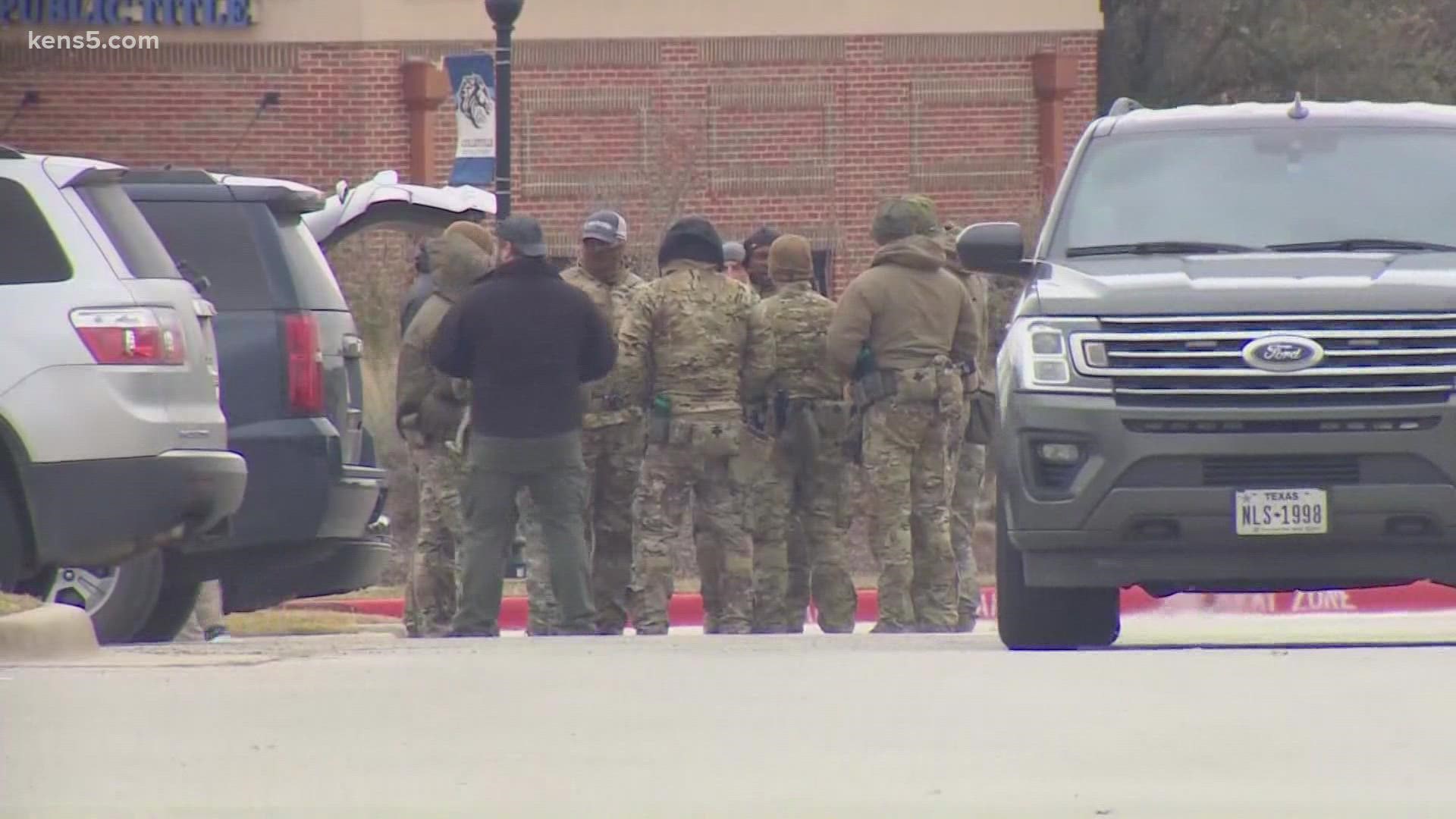 Police began "SWAT operations" at around 11 a.m. at Congregation Beth Israel on the 6100 block of Pleasant Run Road. Officers report no injuries at this time.