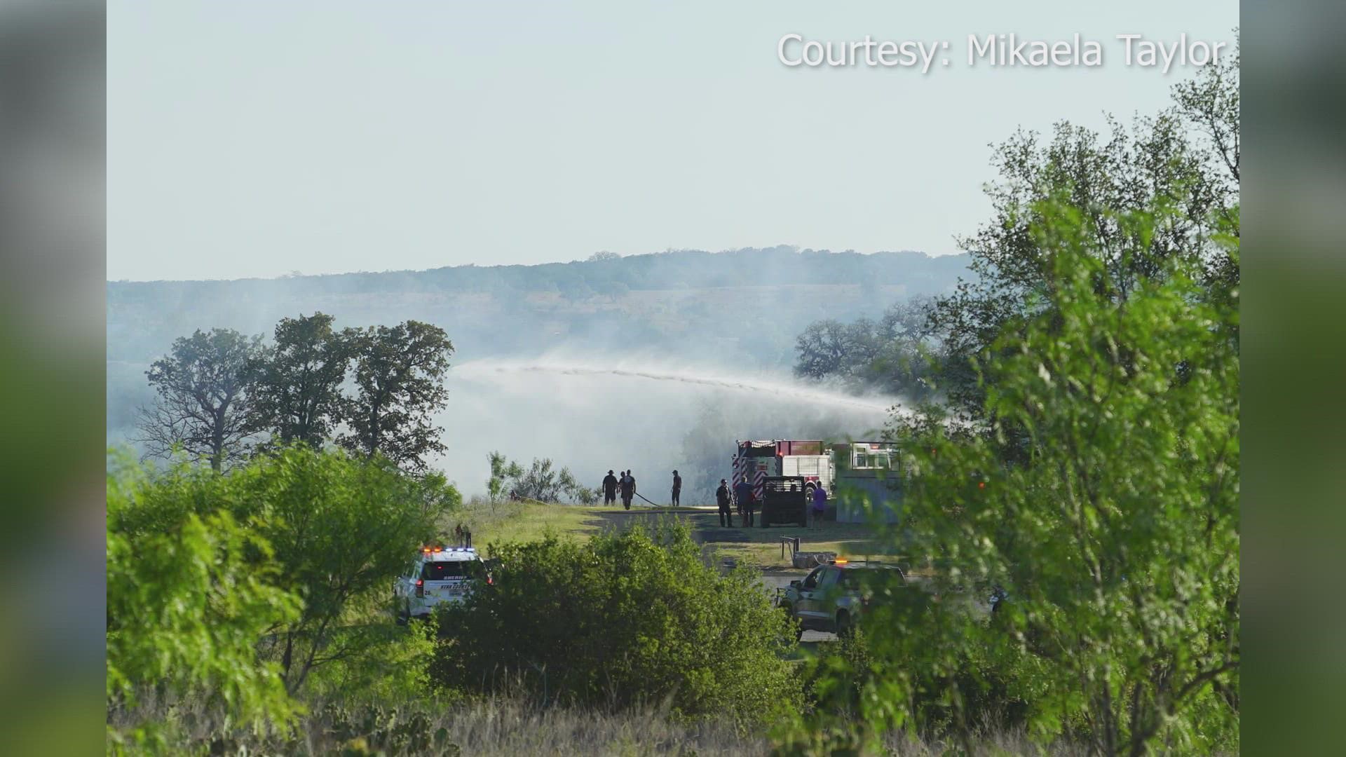 The plane crashed in Kerrville this weekend.