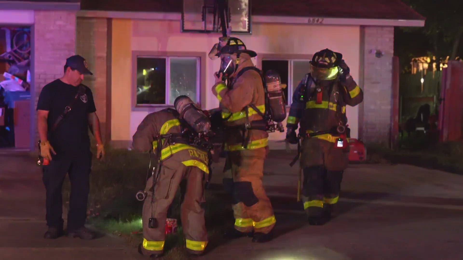 Family pets killed in house fire that displaces four | kens5.com