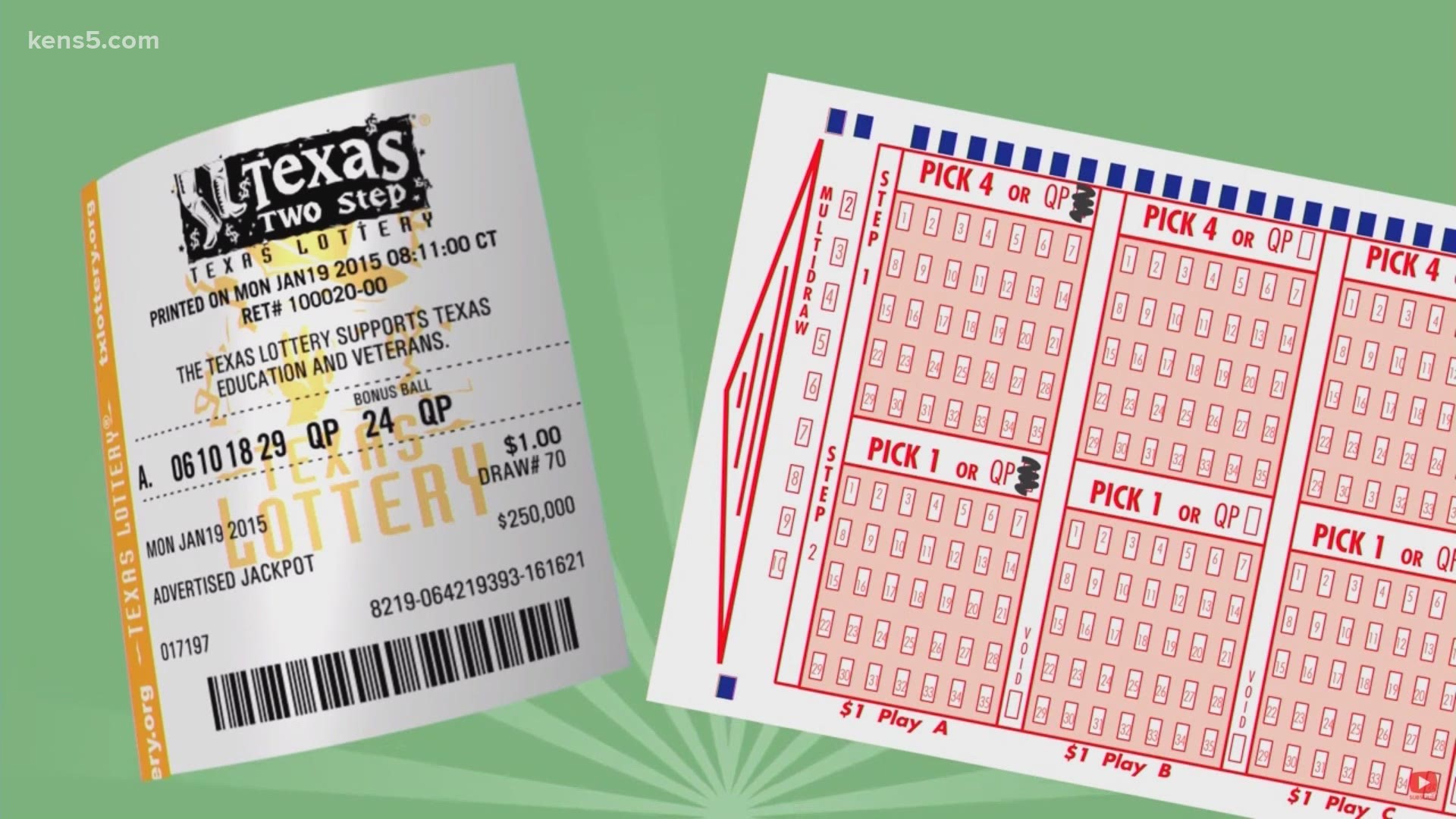 Lucky Texan claims 2M Mega Millions prize in Texas Lottery