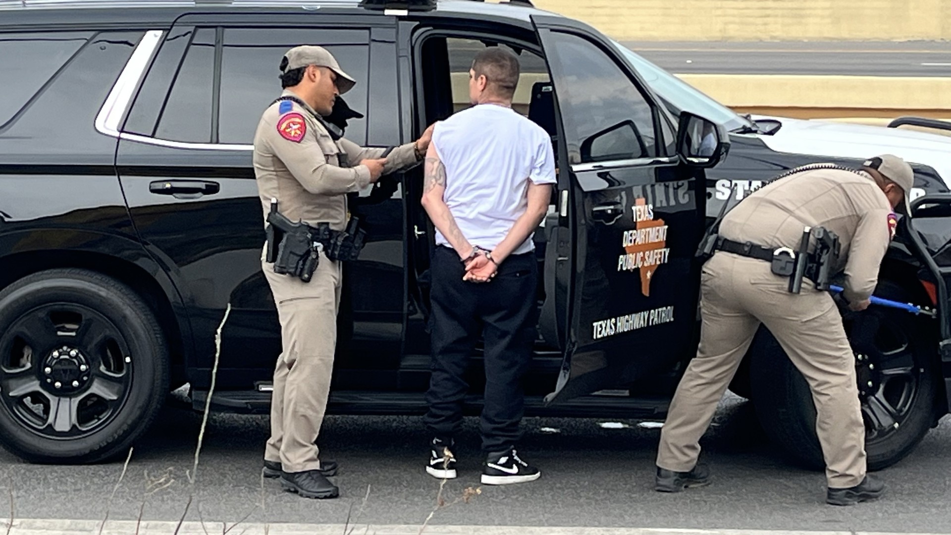 Wanted man arrested after crashing into DPS patrol unit, 64-year-old ...