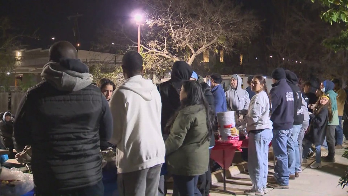 Shelters opening up for the homeless in San Antonio as first freeze of 2026 expected
