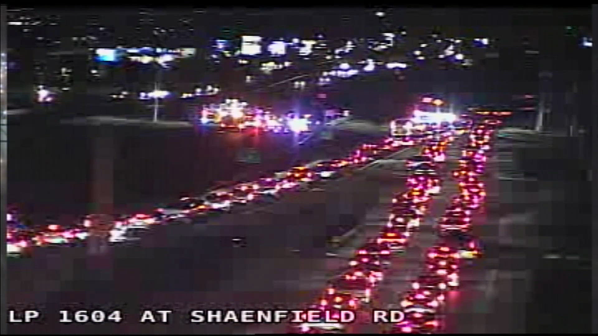 While Loop Processing Data Loop 1604 and Spurs Ranch Road traffic incident cleared after officials ...