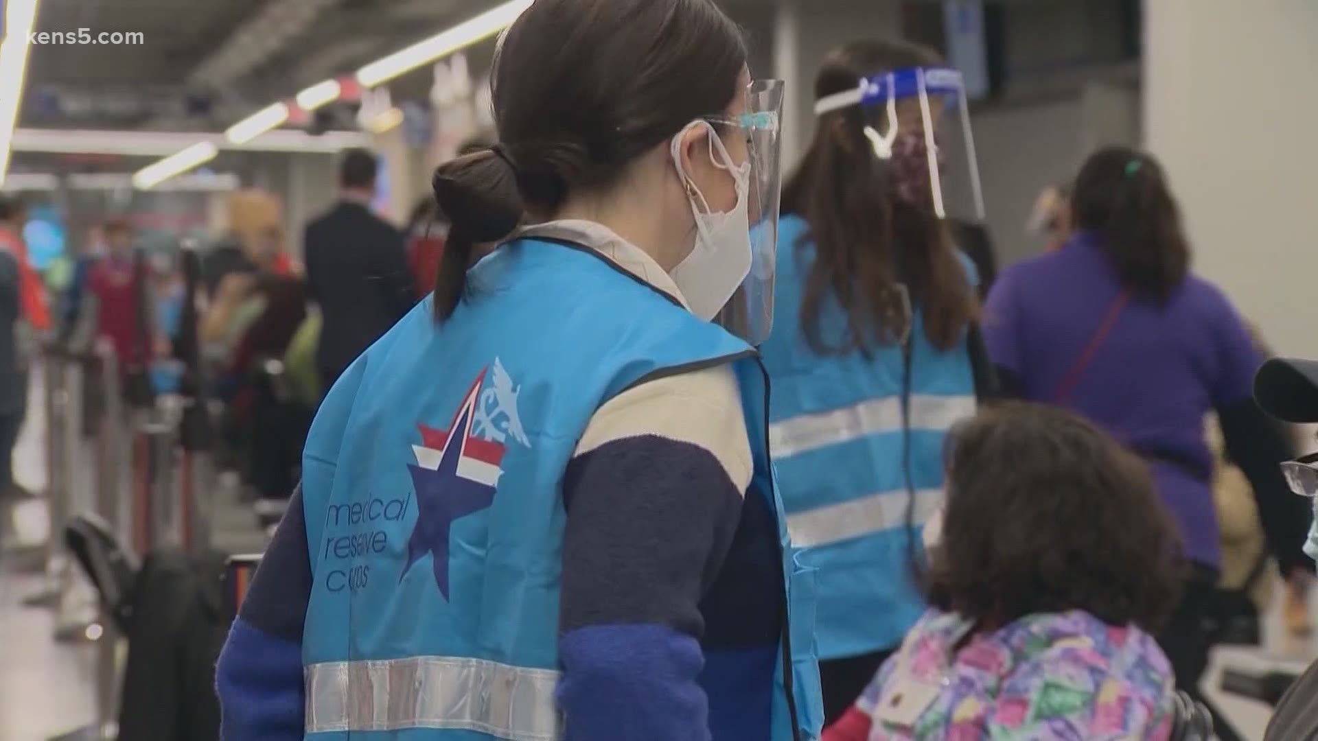 Volunteers at the vaccine clinic at San Antonio's Alamodome used to get a dose themselves after working just one shift. That policy has now changed.