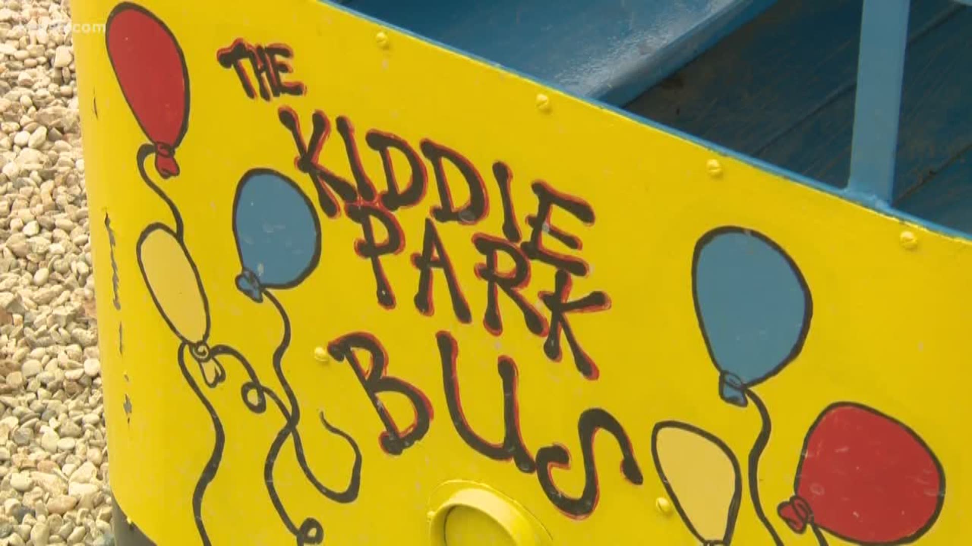 The iconic "Kiddie Park" is getting a final touch up before its grand opening.