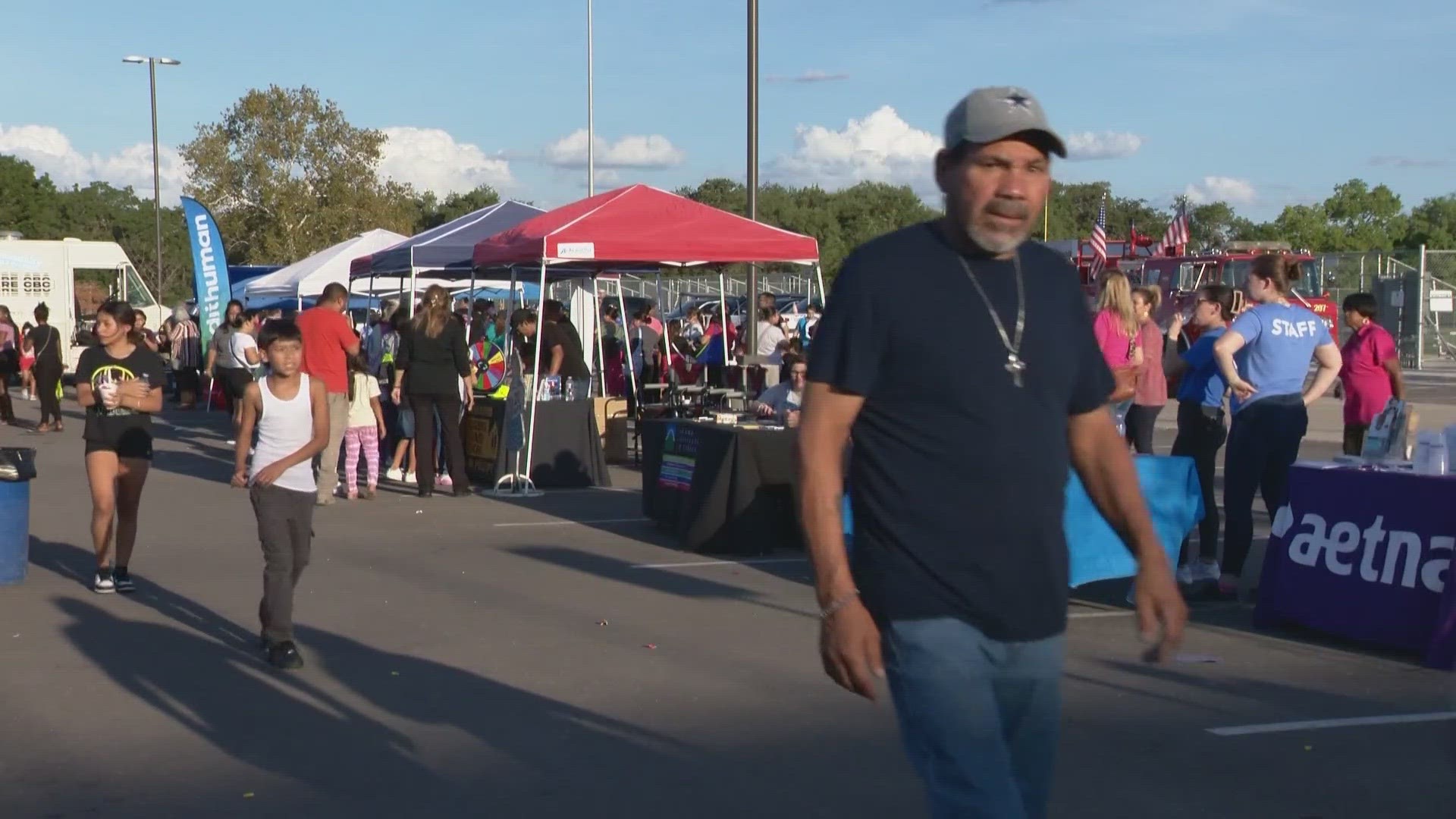 Hundreds of Alamo City neighborhoods signed up to participate in the Tuesday event.