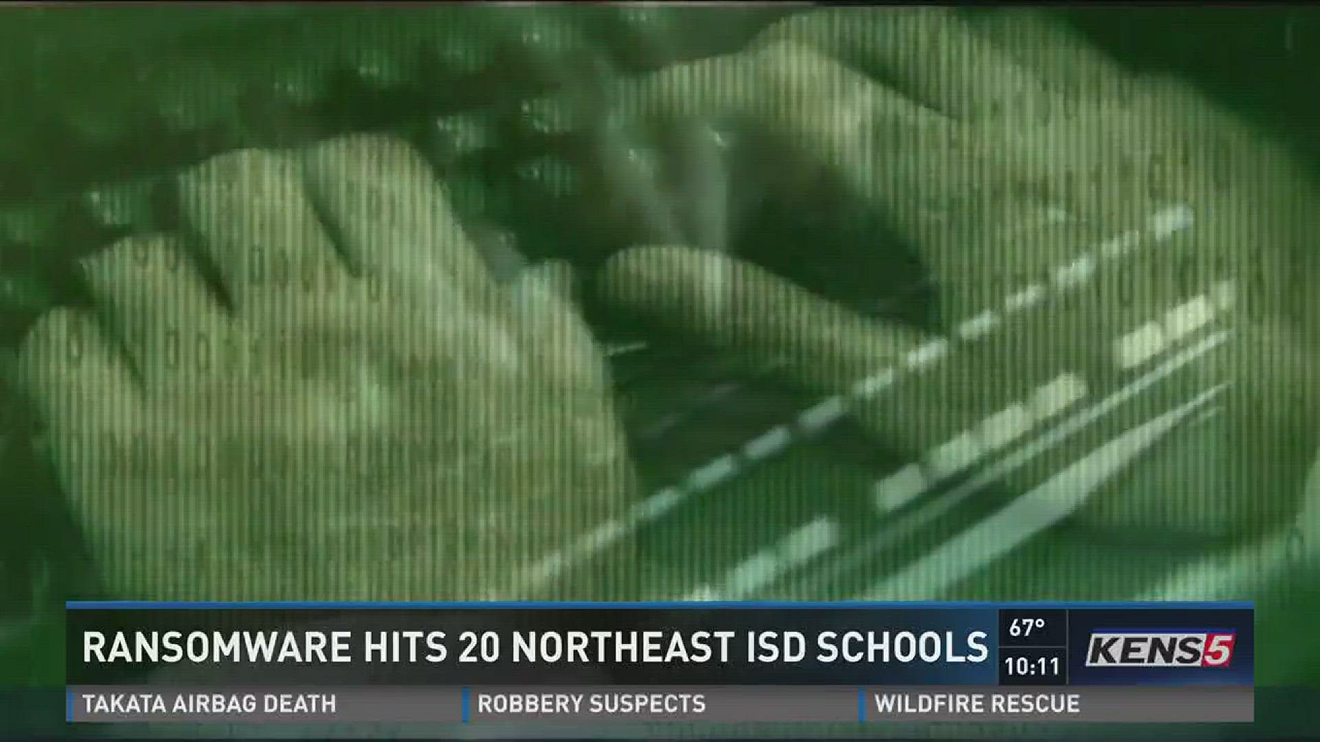 Ransomware hits 20 North East ISD schools