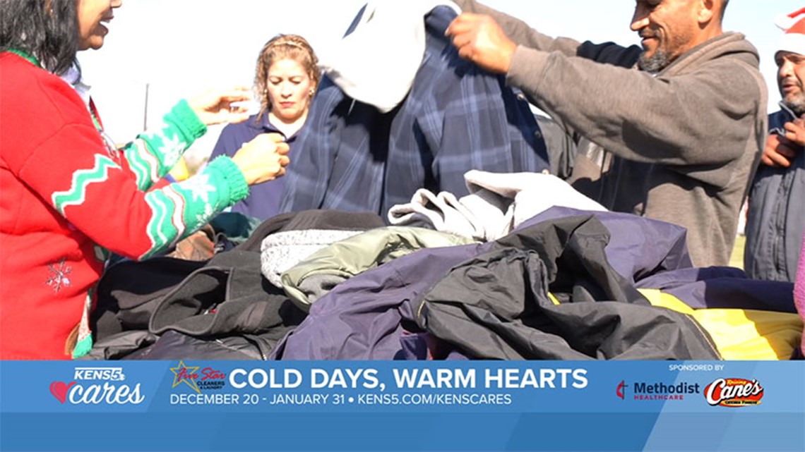 KENS CARES: Donate a coat to keep San Antonio's homeless warm this winter