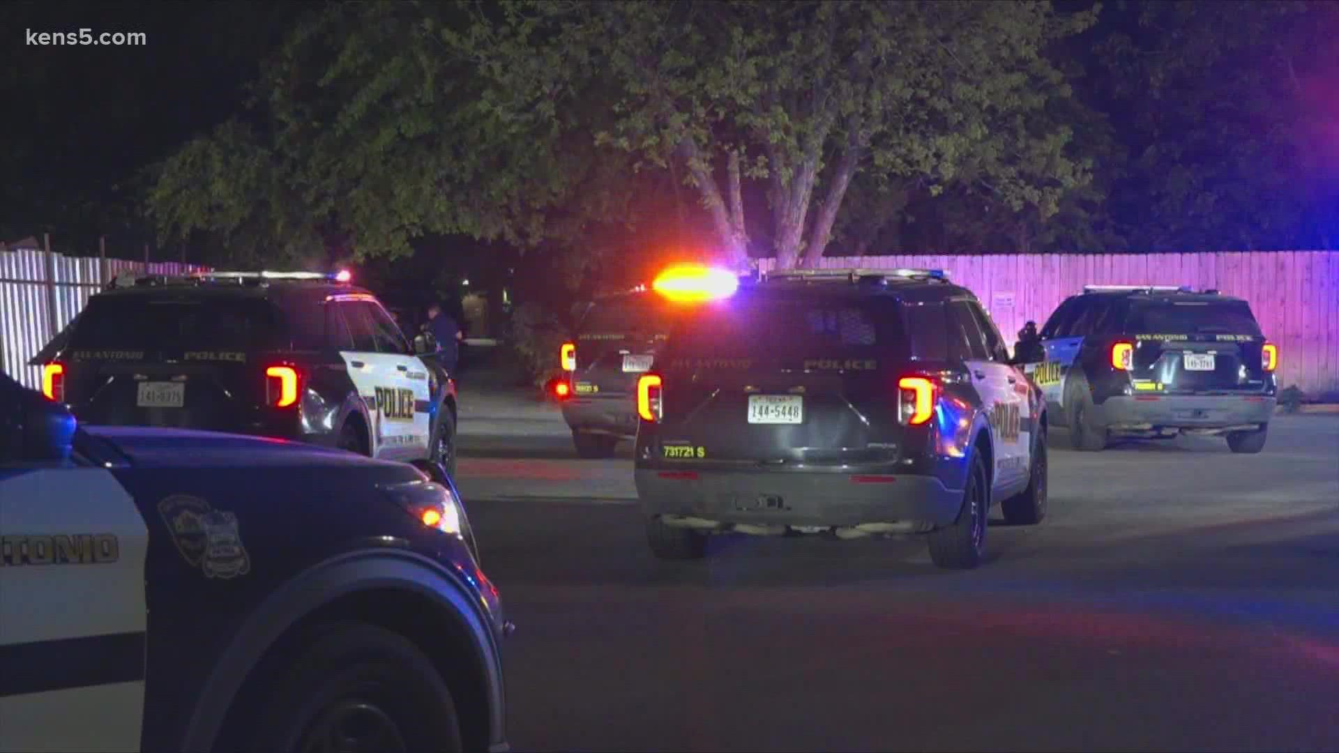 The crime happened just before 6 a.m. Tuesday on Southwest Military near Altura in San Antonio.