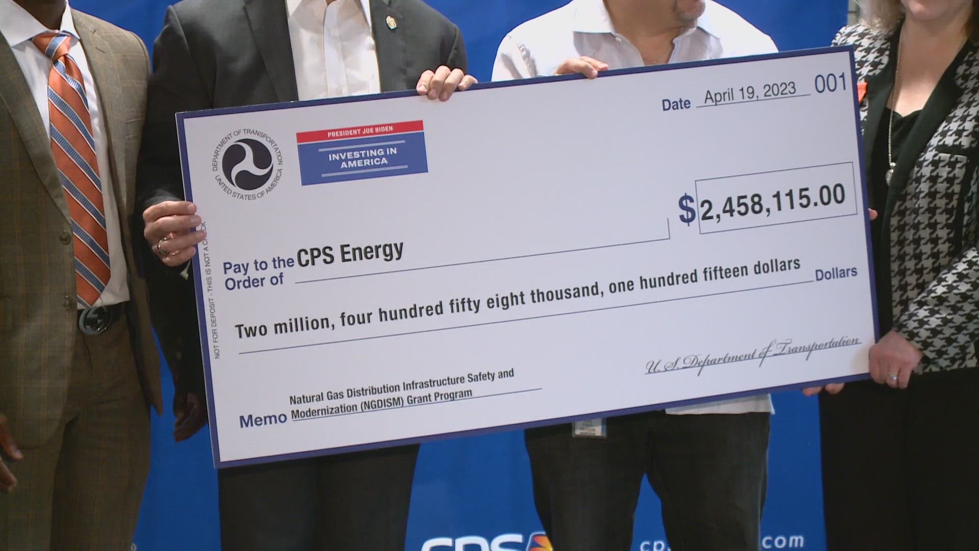 CPS Energy receives $2.5 million grant to upgrade gas infrastructure