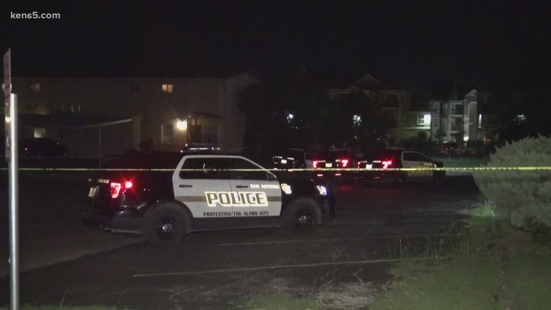 One man is dead and a woman was taken to a hospital after a shooting at an east-side apartment complex, San Antonio police said.