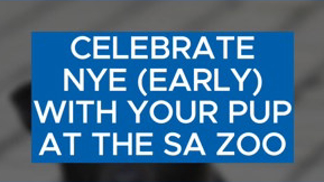 Celebrate New Year's early with your dog at the San Antonio Zoo