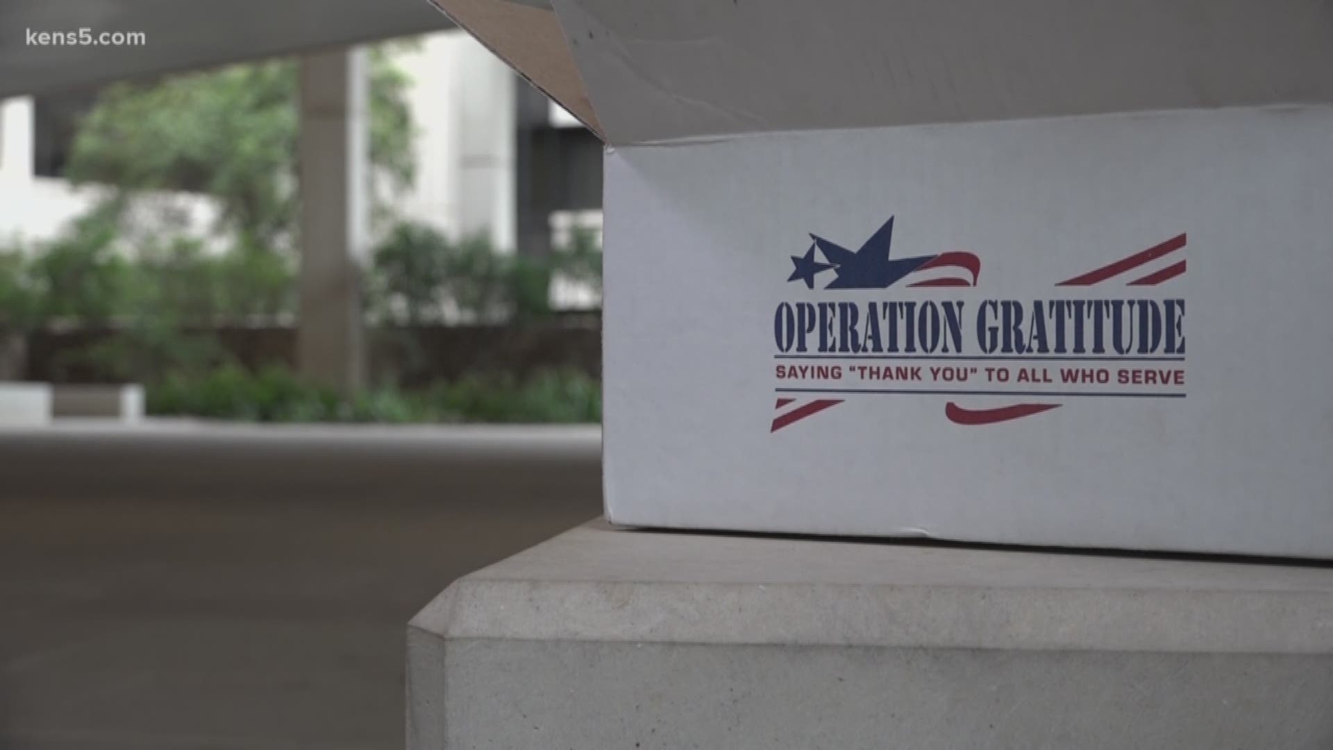 USAA is partnering with Operation Gratitude for the second year in a row to send care packages to troops overseas.