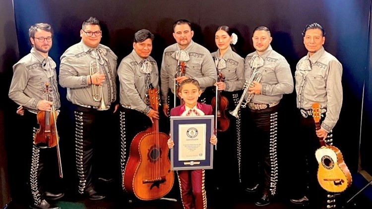 San Antonio's 'Mariachi kid' becomes world-record-holding artist | Kids Who Make SA Great
