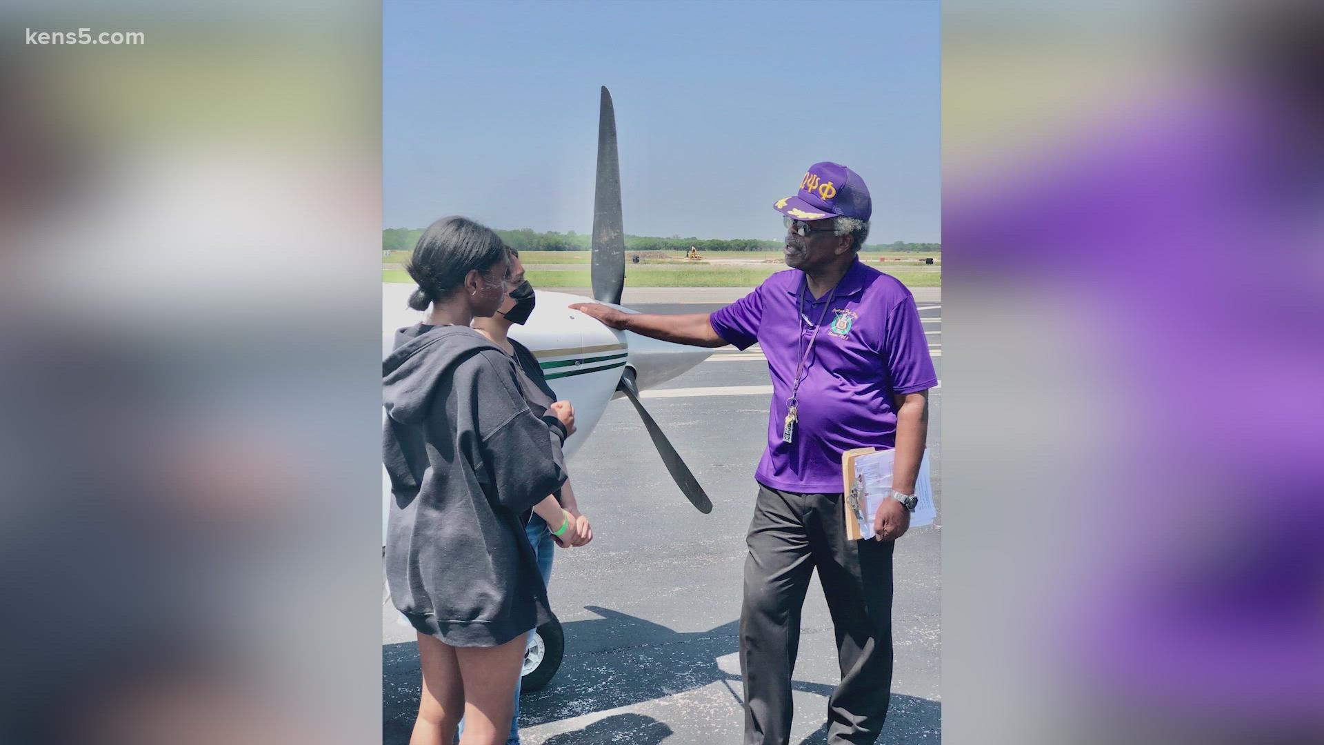 The annual "Youth Fly-In" introduces minority and disadvantaged youth to careers in aviation and even the thrill of flying an airplane.