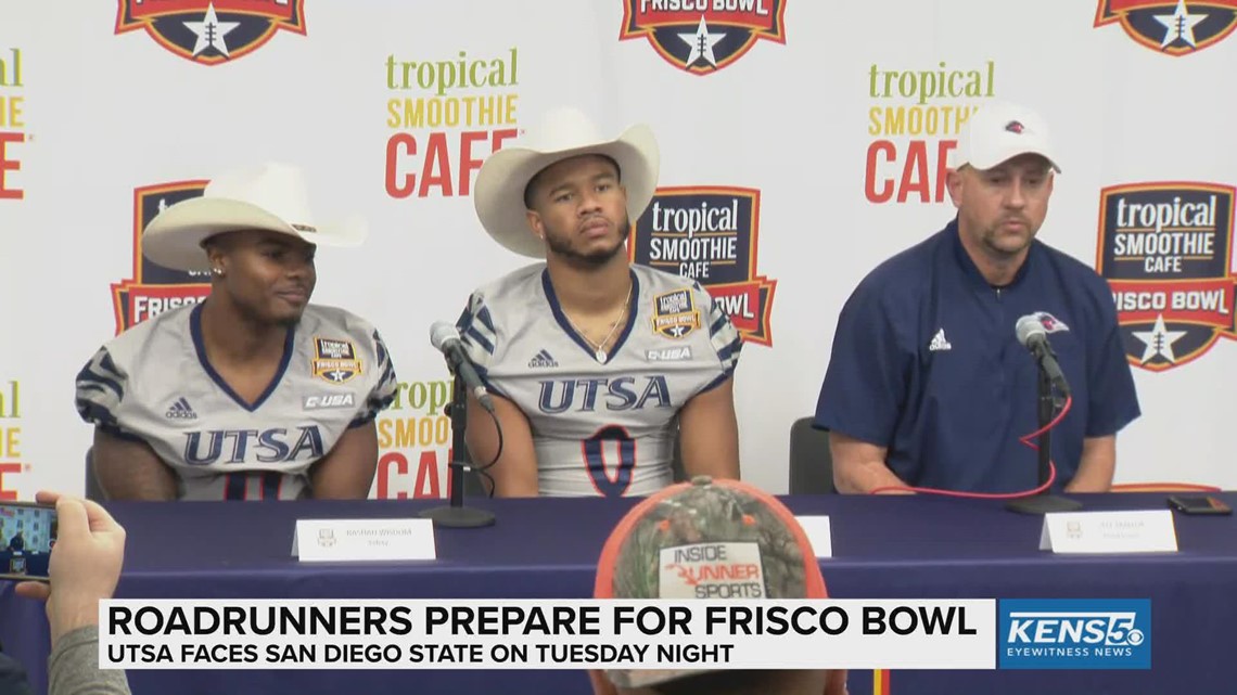 UTSA prepares for Frisco Bowl matchup with San Diego State