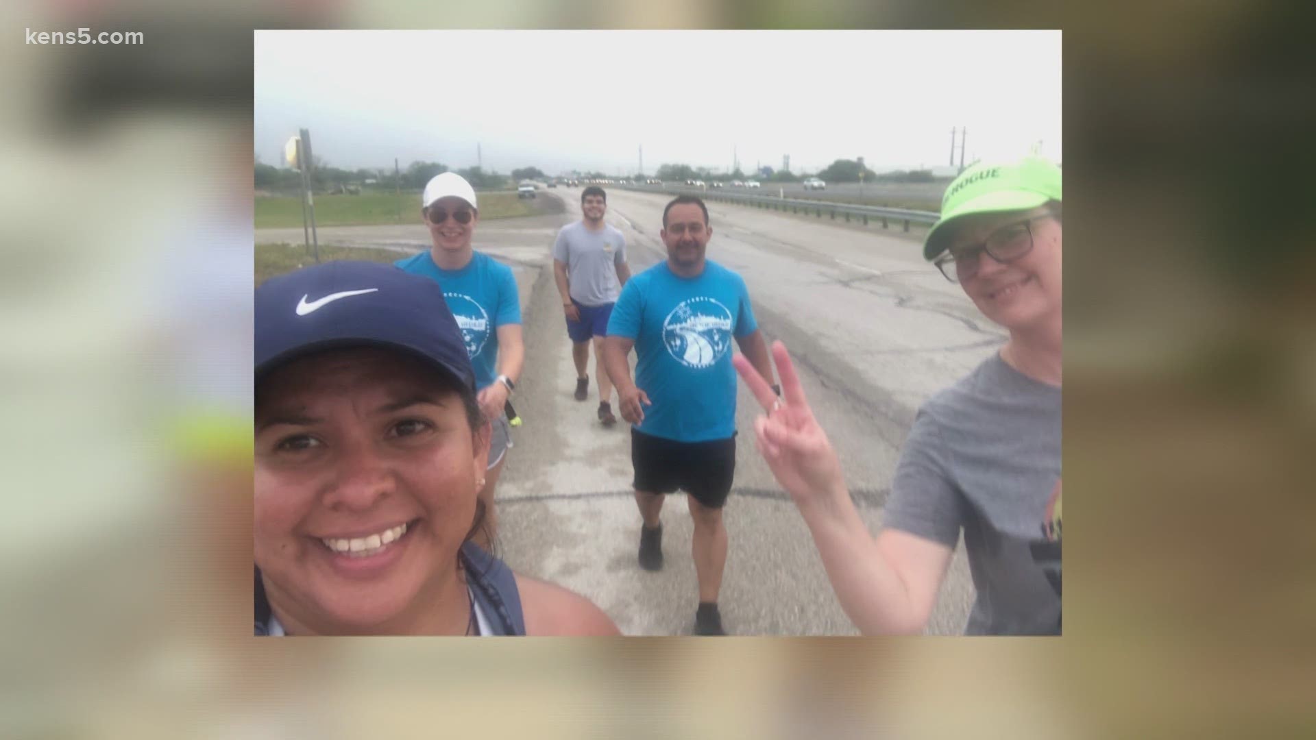 KENS 5 has been following the journey of Tina Casanova since the beginning of her training. She shares the unexpected ending to her 76 mile run.