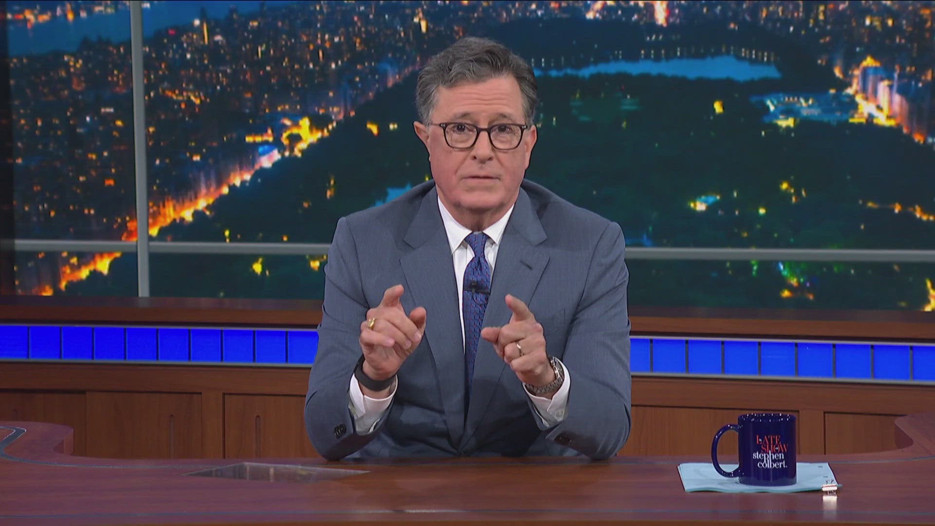 "The Late Show" began in the early 90s with David Letterman as the host.
