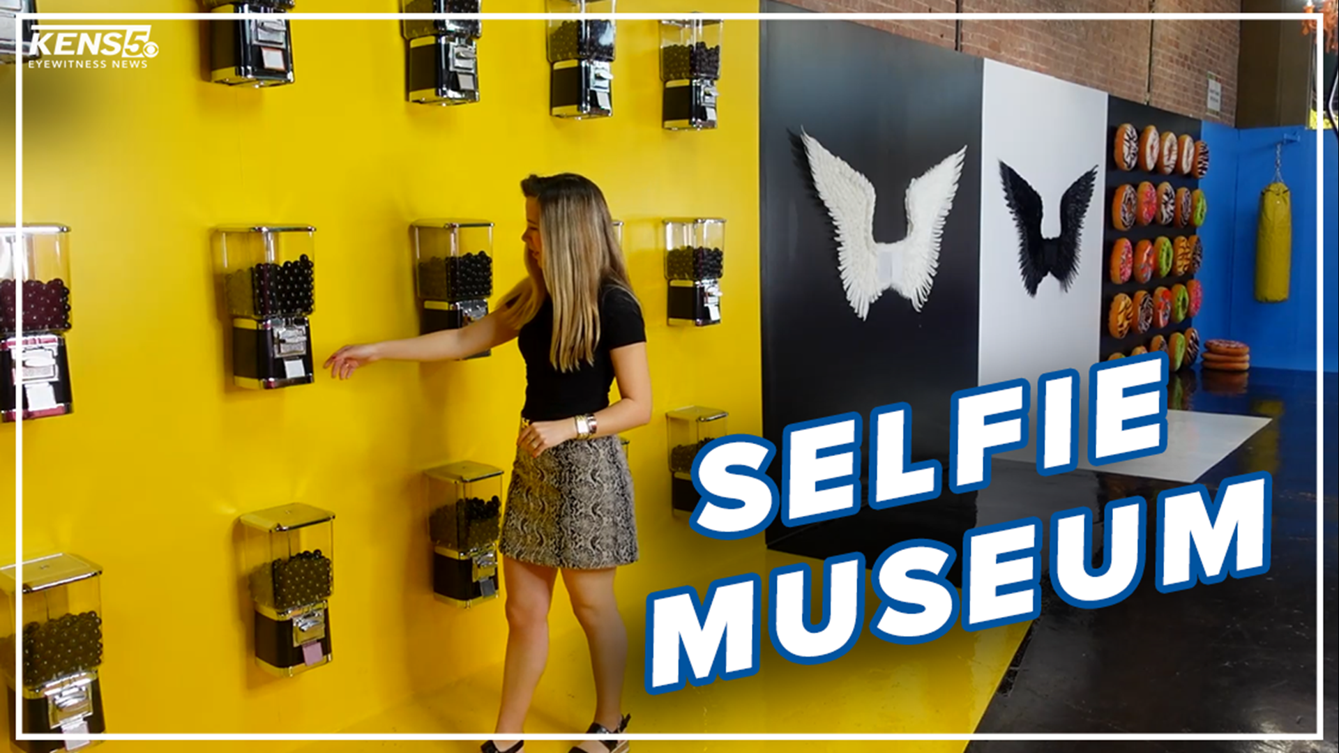 KENS 5's Lexi Hazlett goes inside the Texas Selfie Museum, a place full of professional lightning, colorful backgrounds and props to make your photos pop.