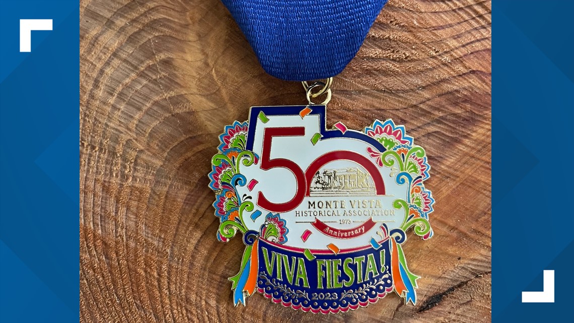 2023 Fiesta FitFest Medal - San Antonio Sports
