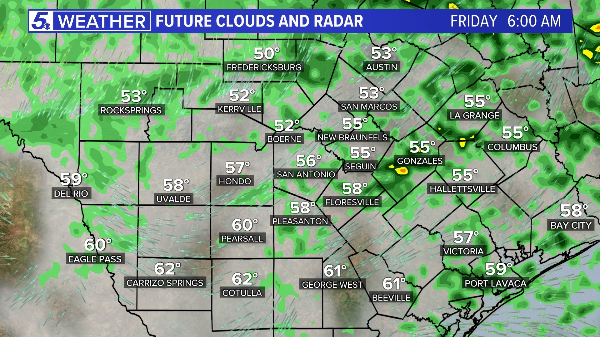 Polar front brings snow to Texas and lateseason freeze to San Antonio