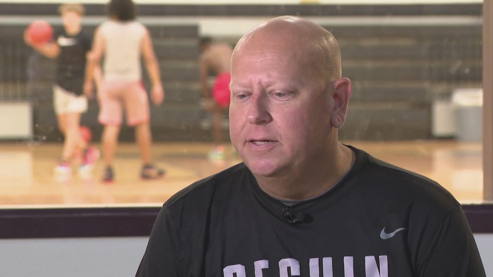 "I'm still young and have lots of coaching to do," said Andrew Winslow, who is fighting polycystic kidney syndrome.