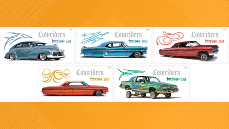 USPS previews 2026 lowrider stamps celebrating Chicano culture