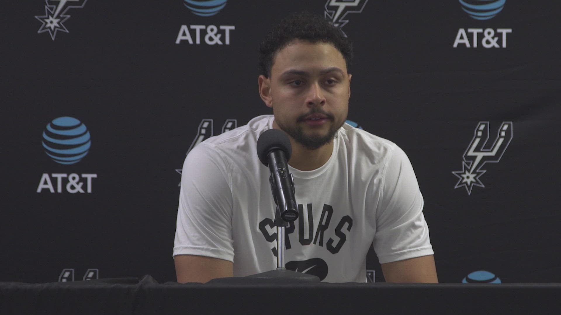 "We've gotta change that, ASAP," Forbes said of the slow starts the Spurs have had recently.