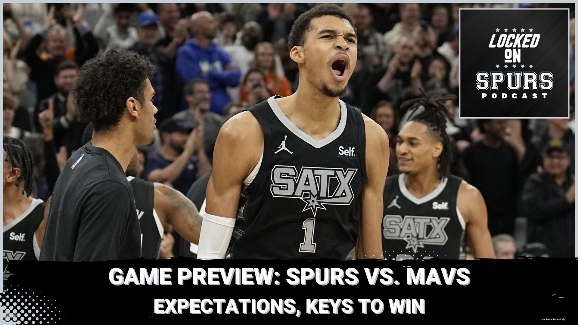 San Antonio Spurs face off against the Dallas Mavericks in season opener.