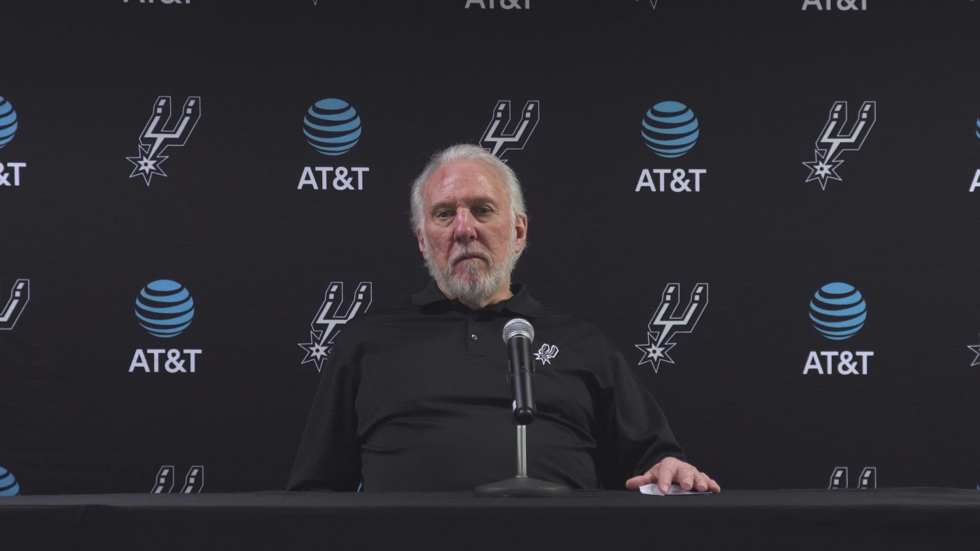 The Spurs’ head coach acknowledged patience is needed with the young team after they lost to visiting Dallas, 109-108.