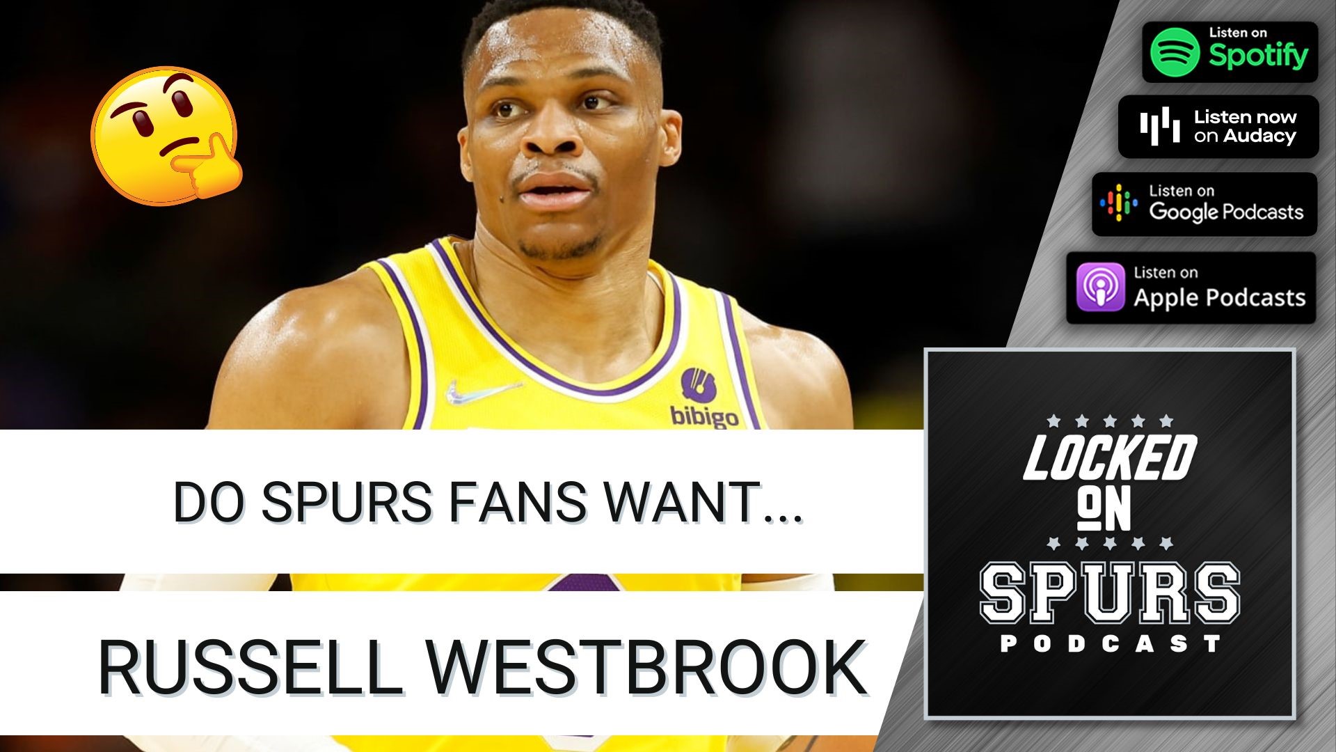 The Spurs could help the Lakers facilitate a trade of Russell Westbrook. How do fans feel about it?