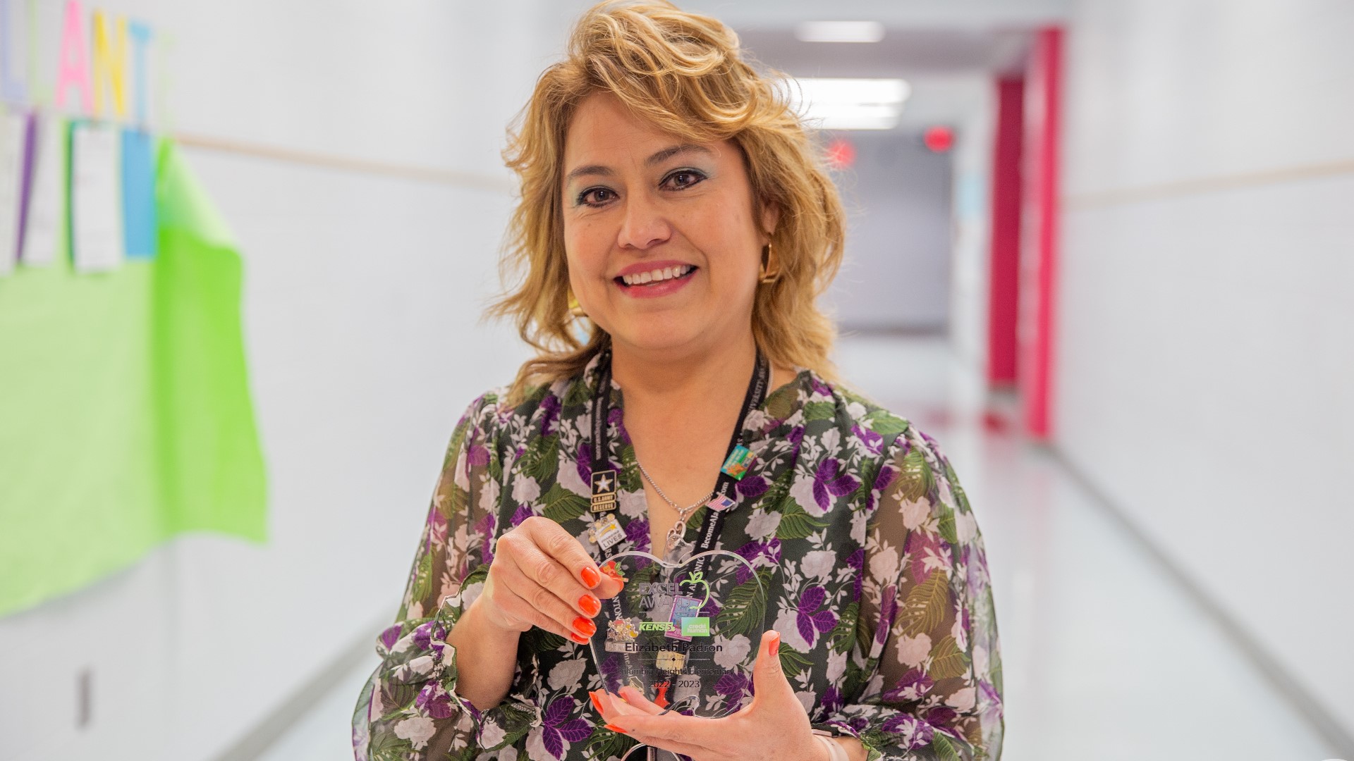 Padron has more than 15 years in education and said her love of kids is what brought her to the classroom.