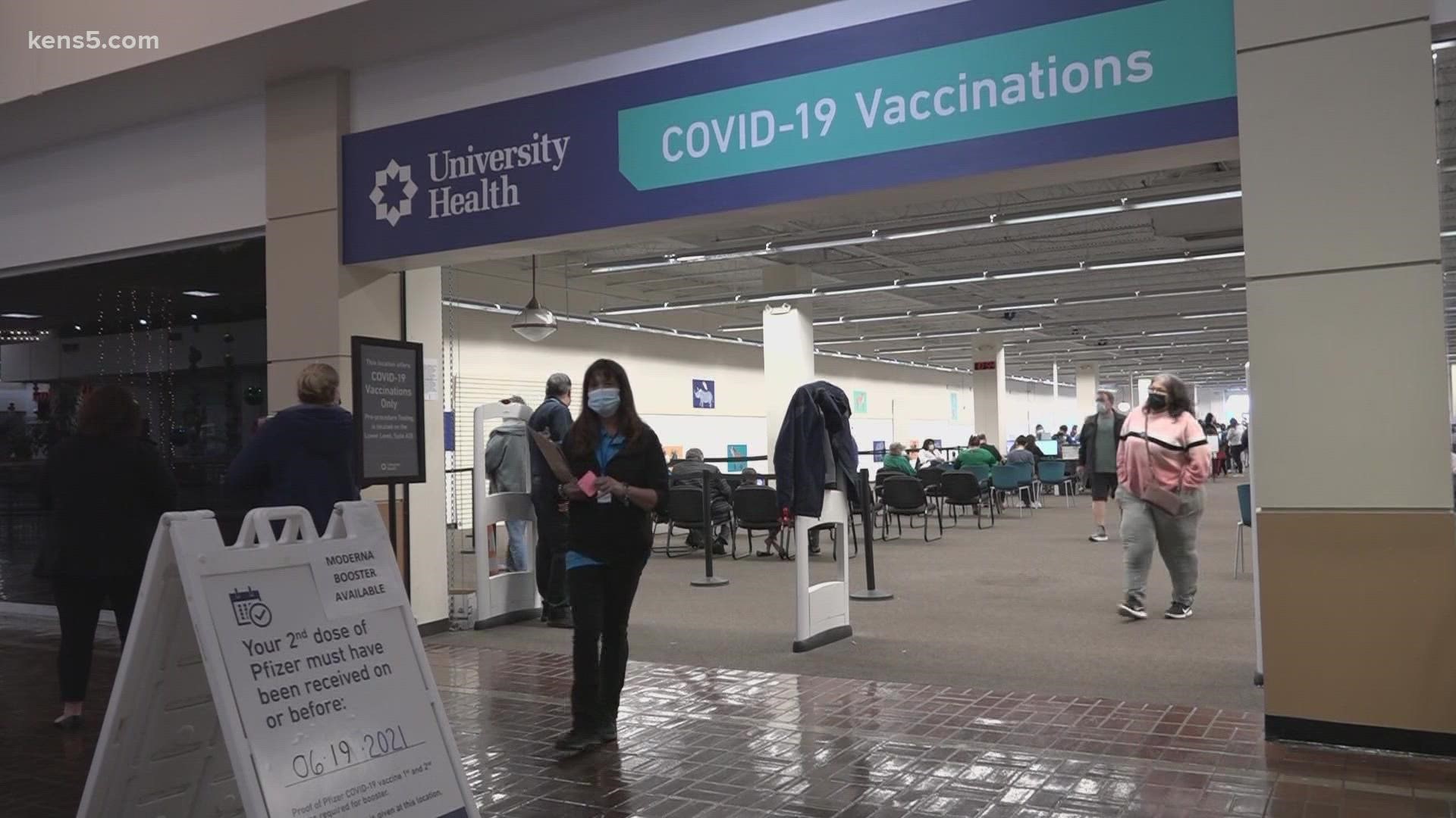 University Health's walk-in vaccine clinic has seen an influx of families receiving the shot while children are off school for the holidays.