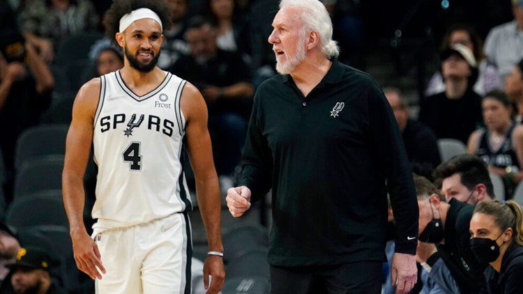Derrick White says Popovich sent him a text after his game-winning bucket