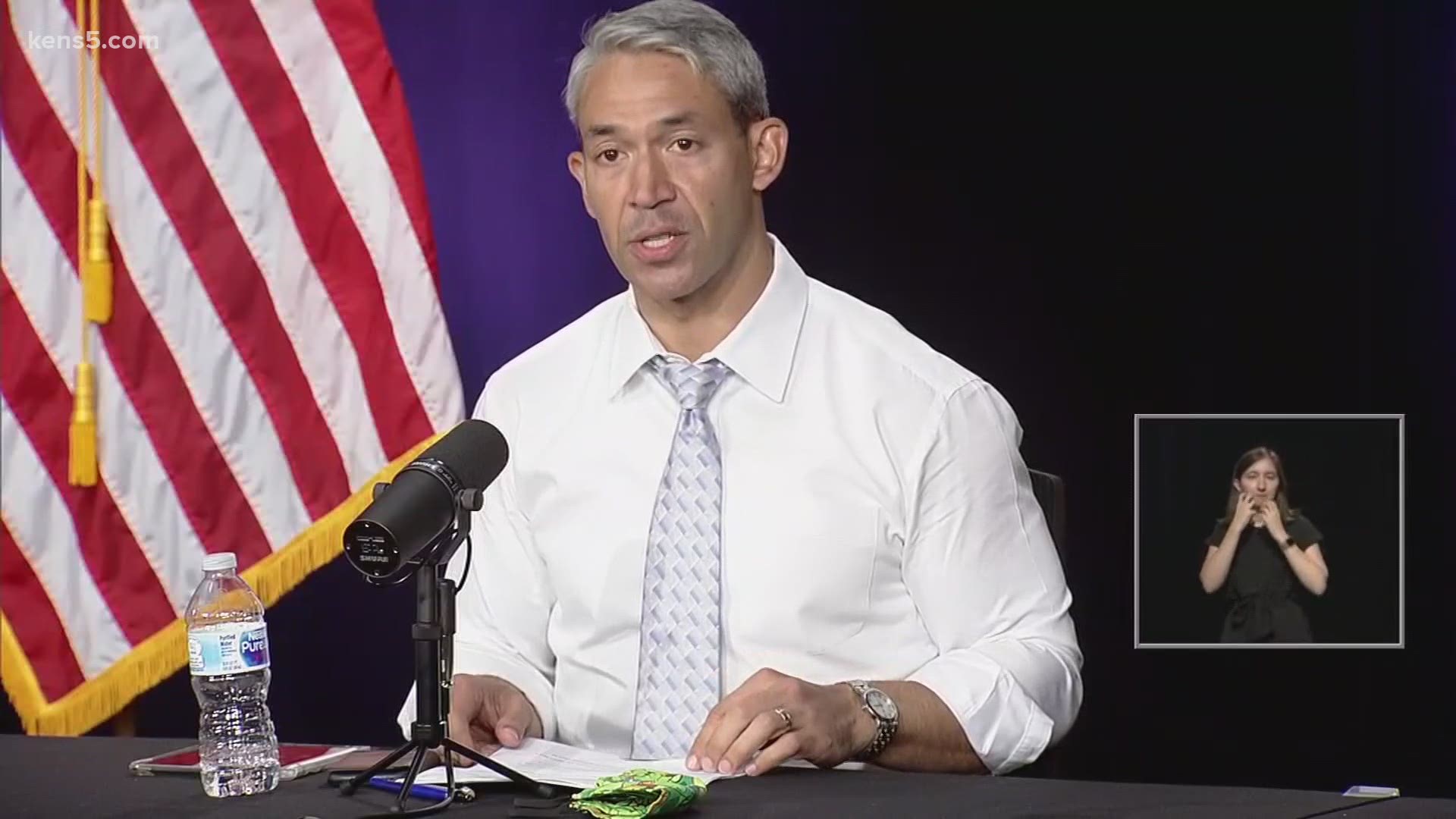 Mayor Ron Nirenberg warned residents to be vigilant over Labor Day weekend. He reported 157 new cases and 16 additional deaths on Thursday.