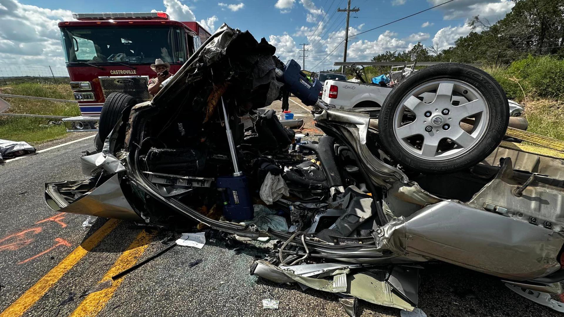Driver rescued after head-on crash in Medina County | kens5.com